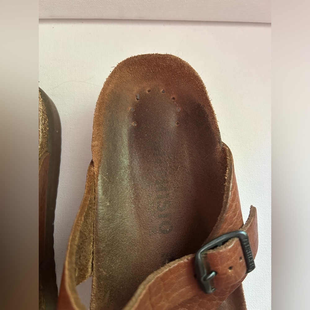 Women’s Brown Leather Mephisto Sandals Size 38 - Picture 10 of 12